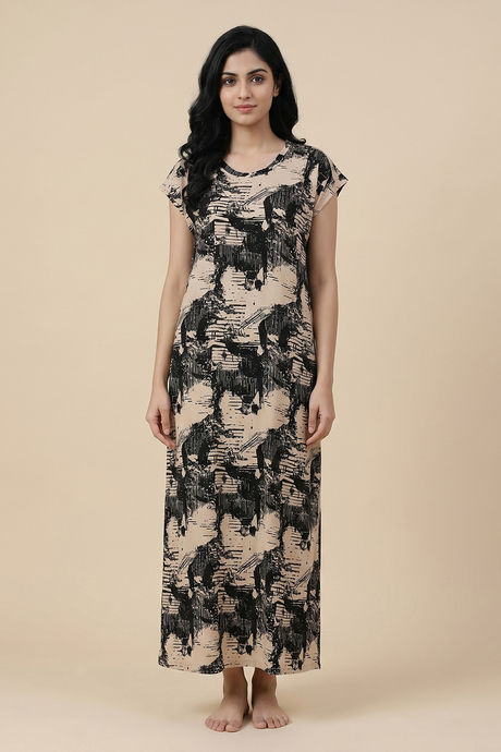 ankle length night dress Beautiful Nightdress - Buy Beautiful dresses for Ladies Online (Page 2) vt::Dresses::Style::Casual 90s Gunne Sax Black Size:XLP