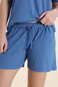 Zivame 2 Mile Fashion Knit Poly Loungewear Set - Riviera — thumbnail 8