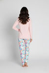 Zivame Buttersoft Knit Poly Pyjama Set - Seed Pearl — thumbnail 2