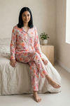 Zivame Buttersoft Knit Poly Pyjama Set - Pearl — thumbnail 5