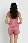 Zivame Luxe Satin 5 Pc Sleep Set - Rosette — thumbnail 7
