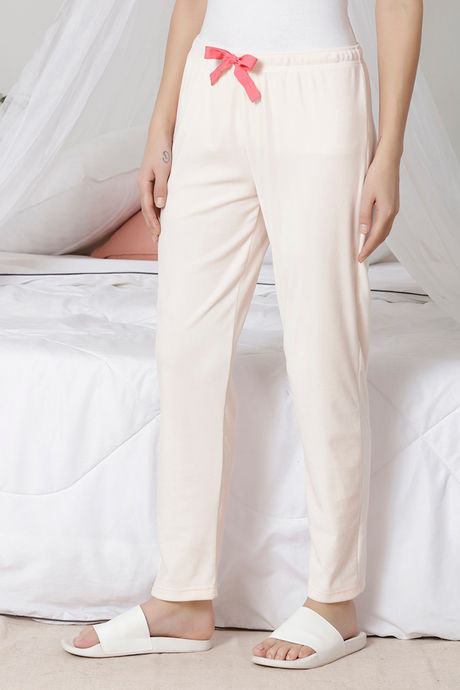 Zivame Velvety Soft Butter-Soft Poly Knit Pyjama - Pink — image 2