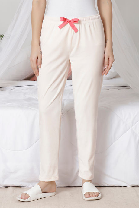 Zivame Velvety Soft Butter-Soft Poly Knit Pyjama - Pink — image 6
