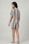 Zivame Woven Loungewear Short Set - Parchment — thumbnail 3