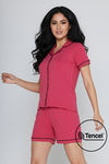 Zivame Tencel Knit Cotton Pyjama Set - Innuendo — thumbnail 1