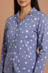 Zivame Farm Lore Knit Cotton Pyjama Set - Bleachedden — thumbnail 5