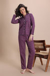 Zivame Knit Cotton Pyjama Set - Cedarwood1 — thumbnail 2