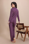 Zivame Knit Cotton Pyjama Set - Cedarwood1 — thumbnail 4