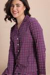 Zivame Knit Cotton Pyjama Set - Cedarwood1 — thumbnail 5