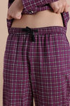 Zivame Knit Cotton Pyjama Set - Cedarwood1 — thumbnail 7