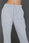 Zivame Farm Lore Knit Cotton Pyjama Set - Grey Melange — thumbnail 6