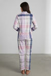 Zivame Knit Cotton Pyjama Set - Pastellilac — thumbnail 3