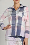 Zivame Knit Cotton Pyjama Set - Pastellilac — thumbnail 5