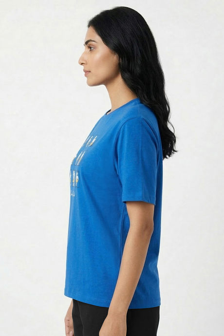 Zivame Donald Duck Knit Cotton Loungewear Top - Daphne — image 4