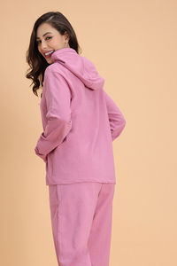 Zivame Knit Cotton Hoodie - Polignac — thumbnail 5