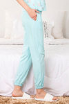 Zivame Crazy Farm Knit Cotton Pyjama- Blue — thumbnail 3