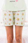 Zivame Crazy Farm Cotton Shorts - Green — thumbnail 1
