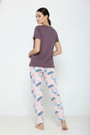 Zivame Knit Cotton Pyjama Set - Shiftingsan — thumbnail 3