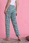 Zivame Knit Cotton Sleep Pyjama - Blue Surf — thumbnail 3