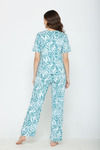 Zivame Knit Cotton Loungewear Set - Anthracite — thumbnail 3