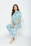 Zivame Knit Cotton Loungewear Set - Anthracite — thumbnail 4