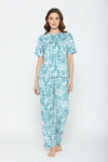 Zivame Knit Cotton Loungewear Set - Anthracite — thumbnail 5