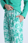 Zivame Knit Poly Pyjama Set - Blarney — thumbnail 6