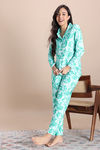 Zivame Buttersoft Knit Poly Pyjama Set - Blarney — thumbnail 3