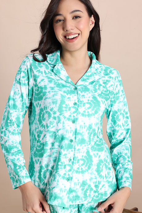 Zivame Buttersoft Knit Poly Pyjama Set - Blarney — image 5
