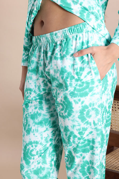 Zivame Buttersoft Knit Poly Pyjama Set - Blarney — image 8