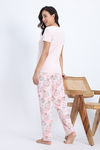 Zivame Knit Cotton Pyjama Set - Pearl — thumbnail 4