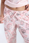 Zivame Knit Cotton Pyjama Set - Pearl — thumbnail 7