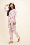 Zivame Knit Cotton Pyjama Set - Pearl — thumbnail 2
