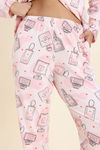 Zivame Knit Cotton Pyjama Set - Pearl — thumbnail 6