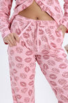Zivame Knit Cotton Pyjama Set - Tickled Pink — thumbnail 8