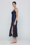 Zivame Satin Sleep Dress - Blue — thumbnail 5