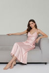 Zivame Satin Sleep Dress - Light Pink — thumbnail 6