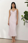 Zivame Satin Sleep Dress - Mauve — thumbnail 4