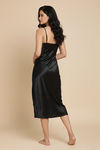 Zivame Satin Sleep Dress - Black — thumbnail 4