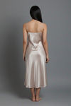Zivame Satin Sleep Dress - Silver — thumbnail 3