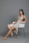 Zivame Satin Sleep Dress - Silver — thumbnail 6