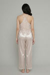 Zivame Satin Pyjama Set - Gold — thumbnail 3