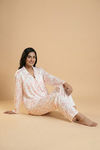 Zivame Satin Pyjama Set - Heart Print — thumbnail 1