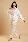Zivame Satin Pyjama Set - Heart Print — thumbnail 4