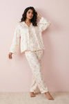 Zivame Satin Pyjama Set - Printed — thumbnail 4