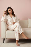 Zivame Satin Pyjama Set - Printed — thumbnail 5