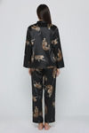 Zivame Satin Loungewear Set - Pink Leopard — thumbnail 3