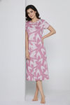 Zivame Knit Cotton Sleep Dress - Polignac — thumbnail 4