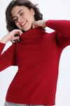 Zivame Retro Peek Full Sleeve Sweater - Red — thumbnail 5