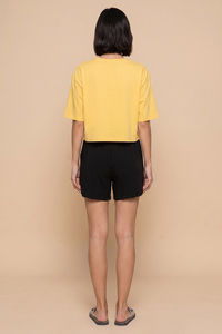 Zivame Minions Knit Cotton Loungewear Short Set - Yarrow — thumbnail 4